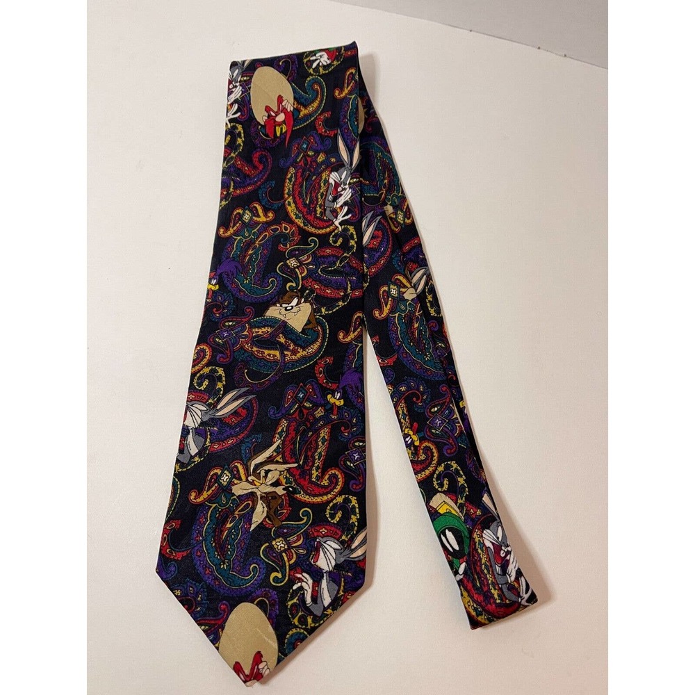 Loony Tunes Mania Themed Men's Necktie 57"x3 3/4" 1994